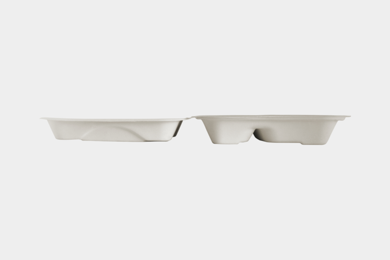 Biodegradable Disposable Food Container with Hinged