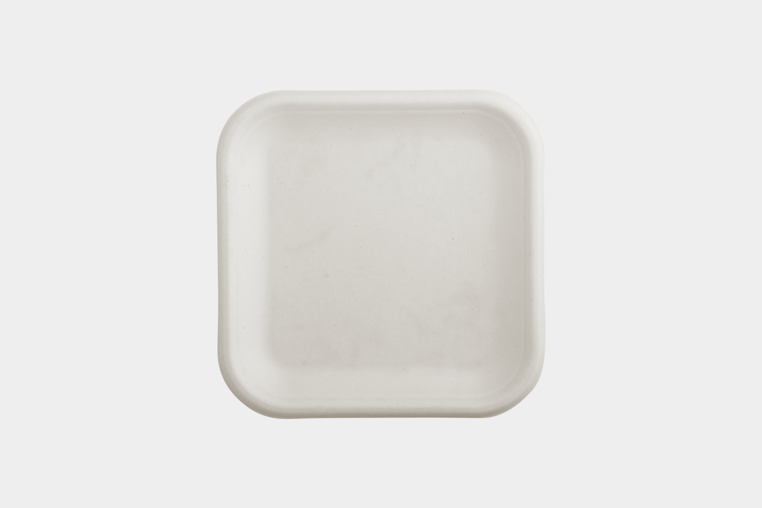 6-inch bagasse square plates