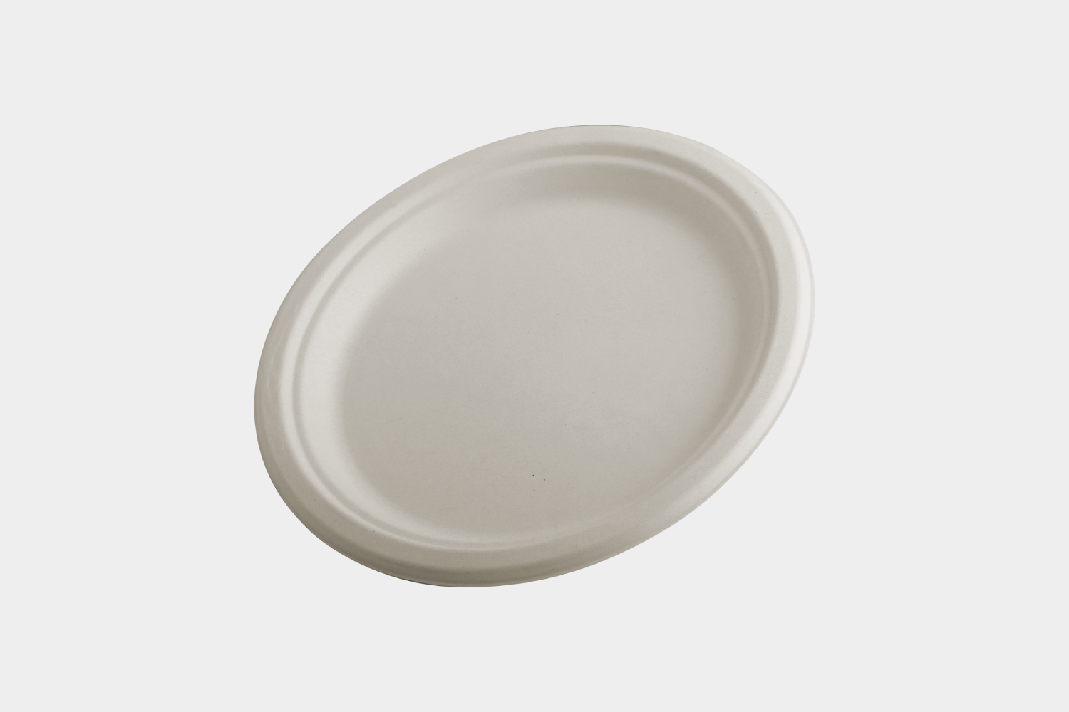 7 Inch Round Bagasse Disposable Plate