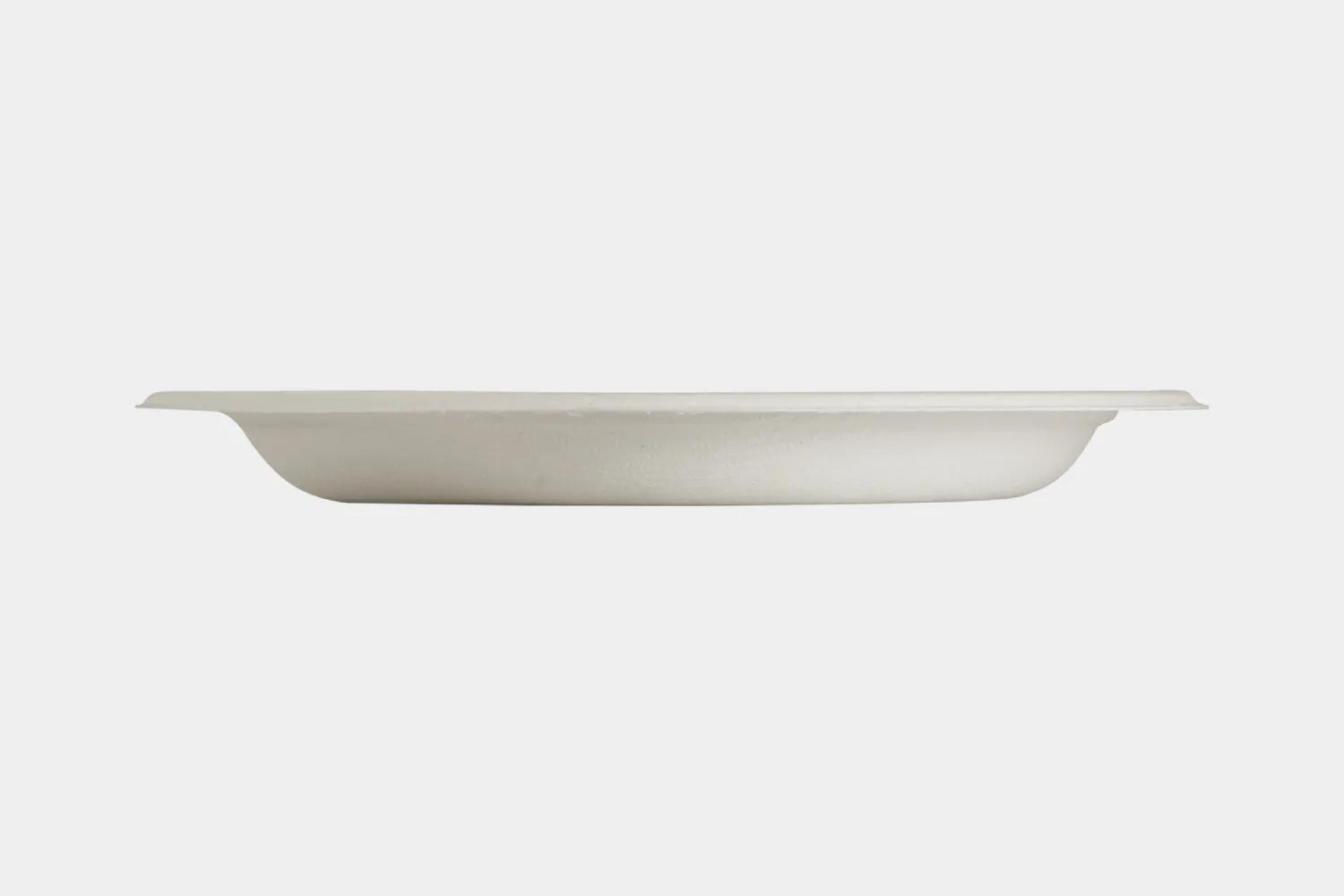 10″ Round Bagasse Plate view 4